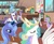 Size: 1000x823 | Tagged: safe, artist:pedantia, cranky doodle donkey, gilda, princess celestia, princess luna, rainbow dash, rarity, spike, twilight sparkle, oc, oc:front page, oc:pedantia pixel, alicorn, donkey, dragon, earth pony, griffon, pegasus, pony, unicorn, g4, coffee, interview, magic, microphone, mouth hold, s1 luna, tape recorder, telekinesis