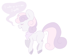 Size: 500x398 | Tagged: safe, artist:terrabutt, sweetie belle, g4, female, solo