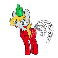 Size: 680x680 | Tagged: safe, artist:jailbait, oc, oc only, oc:sirachi, food pony, original species, hot sauce, ponified, solo, sriracha