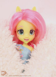 Size: 600x823 | Tagged: safe, artist:jessicakingstone, fluttershy, equestria girls, g4, customized toy, doll