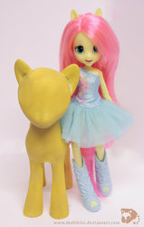 Size: 600x942 | Tagged: safe, artist:jessicakingstone, fluttershy, equestria girls, g4, customized toy, doll