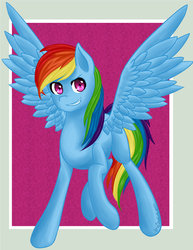 Size: 1024x1327 | Tagged: safe, artist:thesuzucorn, rainbow dash, g4, female, solo