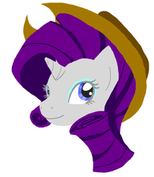 Size: 499x571 | Tagged: safe, artist:grim-tales, rarity, g4, female, solo