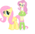 Size: 3373x3324 | Tagged: safe, artist:vector-brony, fluttershy, human, pony, equestria girls, g4, boots, clothes, high heel boots, human ponidox, polka dot socks, self ponidox, simple background, skirt, socks, square crossover, transparent background, vector