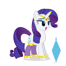 Size: 2500x2500 | Tagged: safe, artist:navitaserussirus, rarity, genie, g4, bottle, female, geniefied, simple background, solo, transparent background, vector