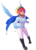 Size: 1000x1400 | Tagged: safe, artist:spittfireart, rainbow dash, human, g4, cape, clothes, female, goggles, humanized, solo, winged humanization