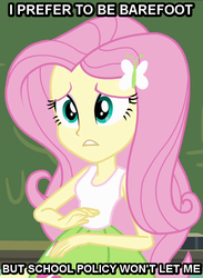 Size: 521x713 | Tagged: safe, fluttershy, equestria girls, g4, female, image macro, solo
