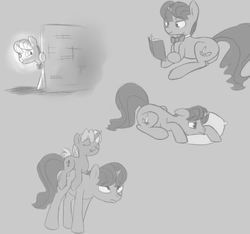 Size: 625x586 | Tagged: safe, artist:nohooves, oc, oc only, oc:beacon, oc:mimicry, pony, filly, male, stallion