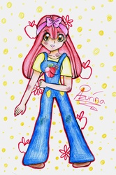 Size: 4391x6624 | Tagged: safe, artist:azurina, apple bloom, human, g4, absurd resolution, female, humanized, solo