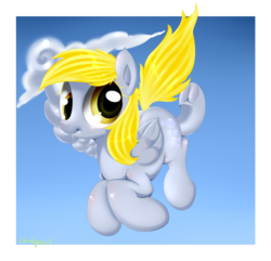 Size: 1869x1805 | Tagged: safe, artist:carligercarl, derpy hooves, pegasus, pony, g4, female, mare, solo