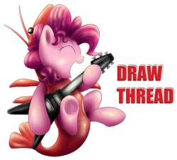 Size: 938x848 | Tagged: safe, artist:xioade, pinkie pie, lobster, g4, female, solo
