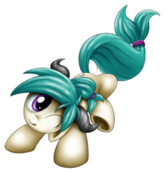 Size: 700x725 | Tagged: safe, artist:xioade, capricorn (g4), earth pony, pony, g4, capricorn, female, floppy ears, mare, ponyscopes, simple background, solo, transparent background, zodiac