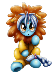 Size: 700x943 | Tagged: safe, artist:xioade, leo (g4), earth pony, pony, g4, behaving like a cat, female, laser pointer, leo, mare, ponyscopes, simple background, solo, transparent background, zodiac