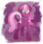 Size: 901x916 | Tagged: safe, artist:rariedash, cheerilee, earth pony, pony, g4, cutie mark, cutie mark background, female, hooves, lineless, mare, open mouth, smiling, solo