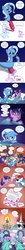 Size: 1174x11944 | Tagged: safe, artist:doublewbrothers, aloe, lotus blossom, lyra heartstrings, princess celestia, princess luna, trixie, twilight sparkle, alicorn, pony, rapidash, g4, alternate hairstyle, angry, bed, bloodshot eyes, brushing, camera, comb, comic, contract, crayon, derail in the comments, director, drawing, drool, eye bulging, eye contact, eyes closed, female, floppy ears, frown, glare, glowing eyes, gritted teeth, grocer's apostrophe, hoof hold, makeup, mane of fire, mane swap, mare, microphone, mouth hold, nervous, pouting, recolor, role reversal, scared, sleeping, smiling, smirk, spa twins, spread wings, sunglasses, sweat, twilight sparkle (alicorn), unamused, we don't normally wear clothes, wide eyes, yelling, you had one job