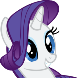 Size: 5000x4982 | Tagged: safe, artist:crisx3, rarity, g4, absurd resolution, cute, female, raribetes, simple background, smiling, solo, transparent background, vector