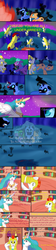 Size: 424x1884 | Tagged: safe, artist:saturnstar14, princess celestia, oc, oc:spell nexus, comic:past sins, fanfic:past sins, g4, comic