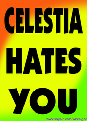 Size: 250x350 | Tagged: safe, princess celestia, g4, barely pony related, no pony, parody, reaction image, sign, text, westboro baptist church