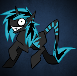 Size: 1280x1264 | Tagged: safe, artist:irishthorns, oc, oc only, pony, unicorn, grin, solo