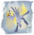 Size: 901x916 | Tagged: safe, artist:rariedash, derpy hooves, pegasus, pony, g4, cutie mark, cutie mark background, eyes closed, female, hooves, lineless, mare, muffin, solo, spread wings, wings