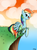 Size: 1936x2592 | Tagged: safe, artist:salenor, rainbow dash, tank, g4