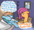 Size: 1000x900 | Tagged: safe, artist:kymsnowman, rainbow dash, scootaloo, g4, bed, crying, older