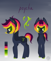 Size: 715x853 | Tagged: safe, artist:haventide, oc, oc only, oc:psycha, pony, unicorn, female, mare, solo