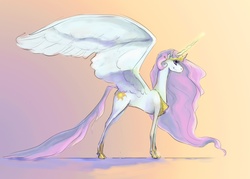 Size: 2100x1500 | Tagged: safe, artist:grimalkn, princess celestia, g4, female, solo