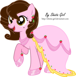 Size: 2273x2307 | Tagged: safe, artist:shinta-girl, oc, oc only, oc:shinta pony, clothes, dress, solo