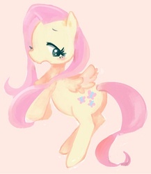 Size: 400x460 | Tagged: safe, artist:irislis44, fluttershy, g4, female, solo