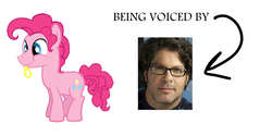 Size: 1500x750 | Tagged: safe, pinkie pie, g4, bubble berry, rule 63, sean schemmel, voice actor