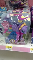 Size: 1456x2592 | Tagged: safe, princess luna, g4, female, in the wild, irl, photo, toy, walmart