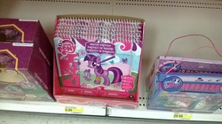 Size: 2592x1456 | Tagged: safe, spike, twilight sparkle, g4, official, book, merchandise, sketchbook, target (store)