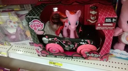 Size: 2592x1456 | Tagged: safe, pinkie pie, g4, car, female, irl, photo, pinkie pie's boutique, target (store), toy