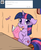 Size: 800x966 | Tagged: safe, artist:lustrous-dreams, twilight sparkle, pony, unicorn, ask filly twilight, g4, ask, cute, female, filly, filly twilight sparkle, floppy ears, solo, stranger danger, tumblr, unicorn twilight