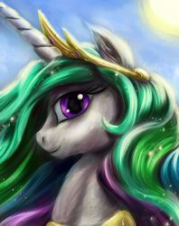 Size: 1254x1584 | Tagged: safe, artist:viwrastupr, princess celestia, g4, female, solo