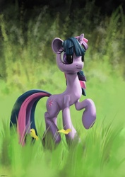 Size: 848x1200 | Tagged: safe, artist:distoorted, twilight sparkle, g4, digital art, female, sculpture, solo