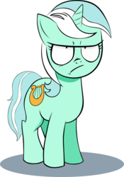 Size: 613x874 | Tagged: dead source, safe, artist:ylthin96, idw, lyra heartstrings, pony, unicorn, g4, faic, female, lyra is not amused, mare, simple background, solo, transparent background, unamused, vector