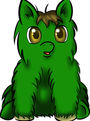 Size: 1572x2130 | Tagged: safe, artist:shaggy, fluffy pony, colored, fluffy pony original art, solo