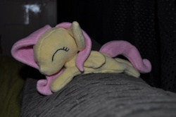 Size: 4288x2848 | Tagged: safe, artist:blindfaith-boo, fluttershy, g4, beanie (plushie), irl, photo, plushie