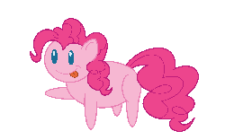 Size: 993x621 | Tagged: safe, pinkie pie, g4, animated, female, solo