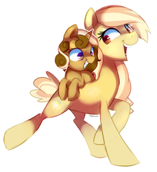 Size: 1146x1251 | Tagged: safe, artist:pepooni, oc, oc only, earth pony, pony, unicorn, duo, duo female, female, mare