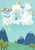 Size: 595x842 | Tagged: safe, artist:mikuen-drops, rainbow dash, pegasus, pony, g4, butt, female, flying, mare, plot, rainbow dash's house, solo, tree