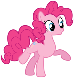 Size: 3200x3366 | Tagged: safe, artist:ready2fail, pinkie pie, g4, female, simple background, solo, transparent background, vector