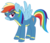 Size: 5000x4341 | Tagged: safe, artist:maximillianveers, rainbow dash, g4, absurd resolution, female, goggles, simple background, solo, transparent background, vector, wonderbolts uniform