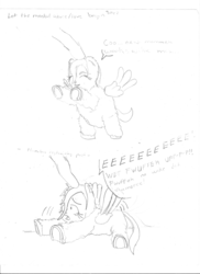 Size: 1700x2339 | Tagged: safe, fluffy pony, fluffy pony foal, fluffy pony original art, sketch