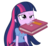 Size: 6000x5544 | Tagged: safe, artist:masem, twilight sparkle, equestria girls, g4, my little pony equestria girls, absurd resolution, berk, bibliovore, book, derp, female, humans doing horse things, mouth hold, nom, simple background, solo, transparent background, vector