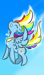 Size: 441x750 | Tagged: safe, artist:alazak, rainbow dash, g4, female, solo