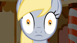 Size: 1020x570 | Tagged: safe, artist:mysteryben, derpy hooves, pegasus, pony, epic rage time, g4, female, mare, solo, underp