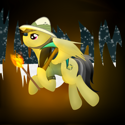 Size: 1050x1050 | Tagged: safe, artist:catopia26, daring do, g4, female, solo